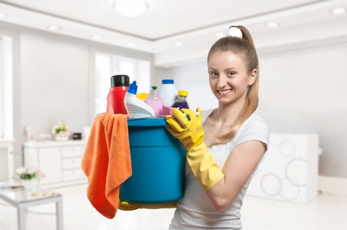 Deep mattress cleaning process in a London bedroom